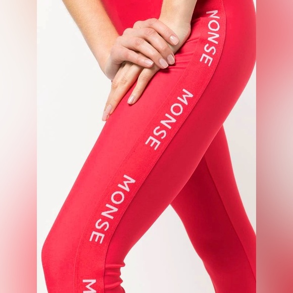 Monse Logo Stripe Leggings